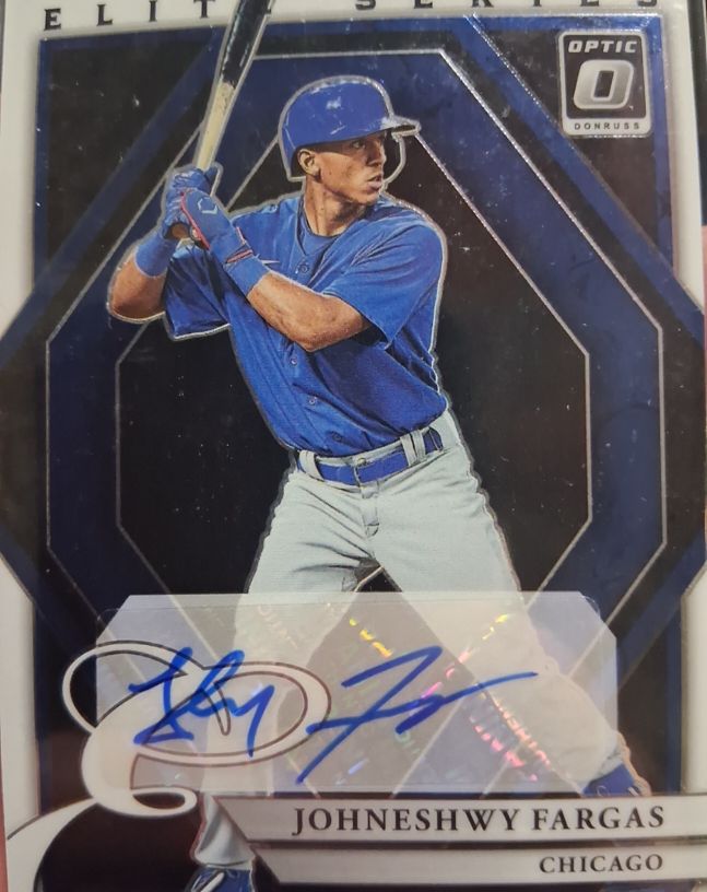 2022 Donruss Optic Elite Series #23 Johneshwy Fargas — front