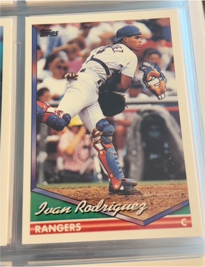 1994 Topps #165 Ivan Rodriguez — front