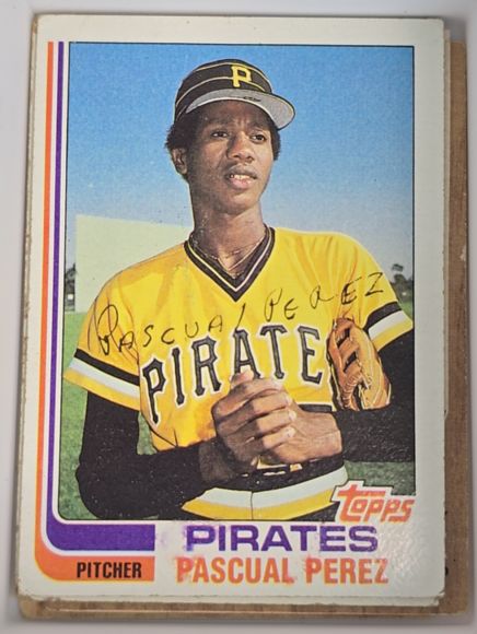 1982 Topps #383 Pascual Perez — front
