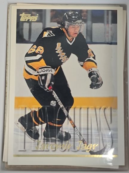 1995-96 Topps #200 Jaromir Jagr — front