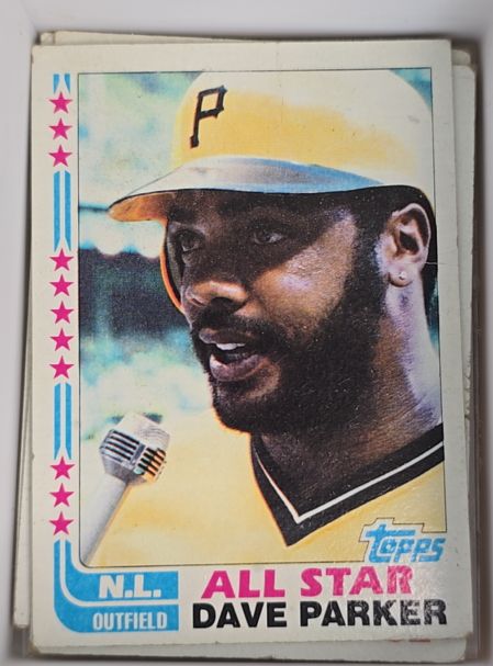 1982 Topps #343 Dave Parker — front