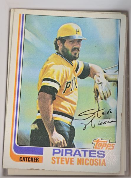 1982 Topps #652 Steve Nicosia — front