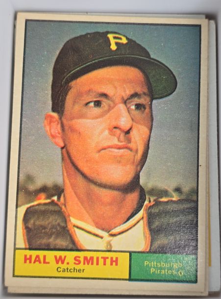 1961 Topps #242 Hal W. Smith — front