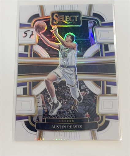 2023-24 Panini Select Concourse Silver Prizm #52 Austin Reaves — front