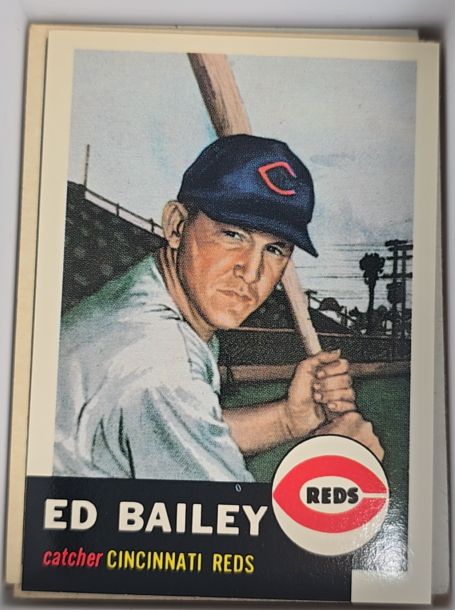 1953 Topps #206 Ed Bailey — front