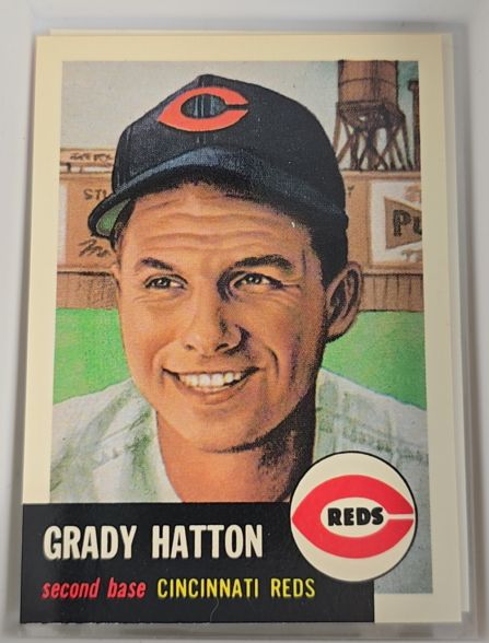 1991 Topps Archives 1953 #45 Grady Hatton — front