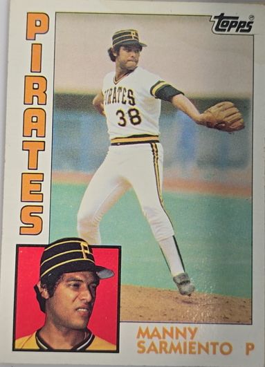 1984 Topps #209 Manny Sarmiento — front