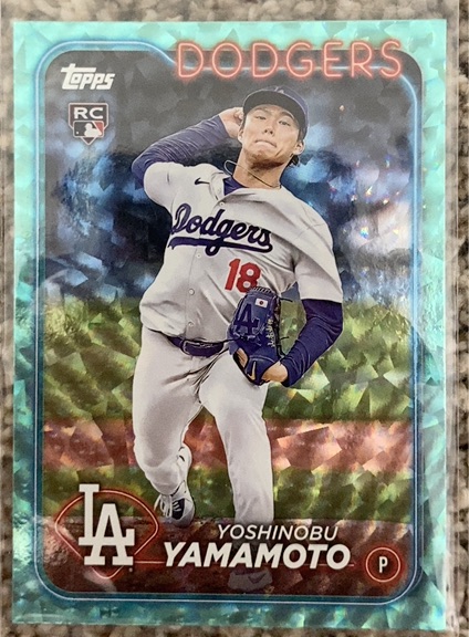 2024 Topps Series 2 #553 Yoshinobu Yamamoto — front