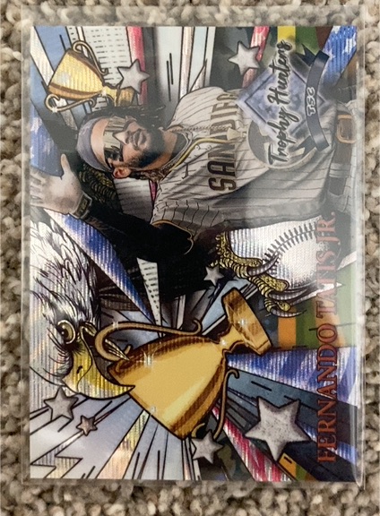 2022 Topps Stadium Club Chrome #RL-7 Fernando Tatis Jr Trophy Hunters — front