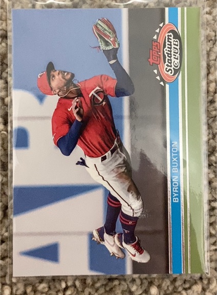 1991 Topps Stadium Club #190 Byron Buxton — front