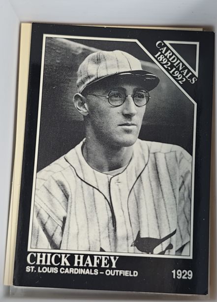 1991 The Sporting News Conlon Collection Chick Hafey — front