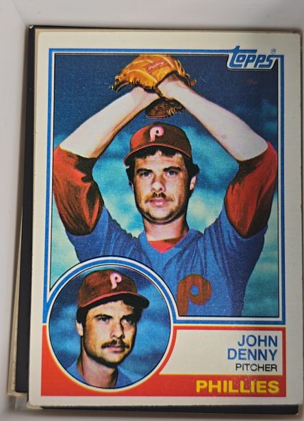 1983 Topps #211 John Denny — front