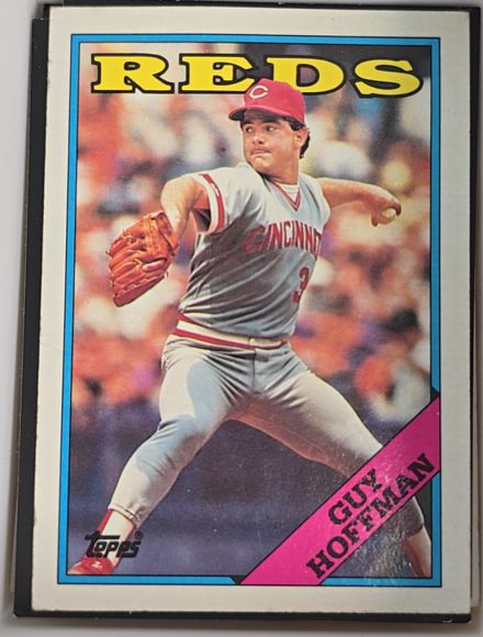 1988 Topps #496 Guy Hoffman — front