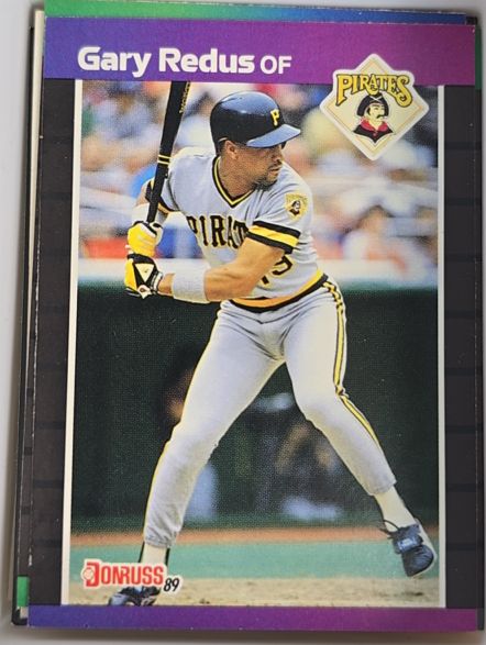 1989 Donruss #605 Gary Redus — front