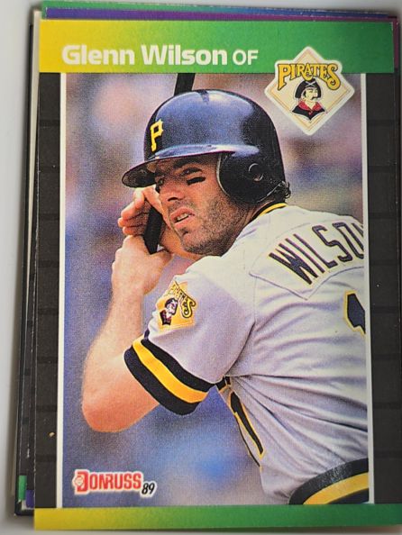 1989 Donruss #447 Glenn Wilson — front