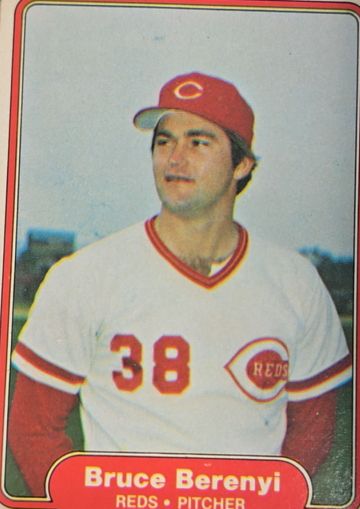 1982 Fleer #58 Bruce Berenyi — front