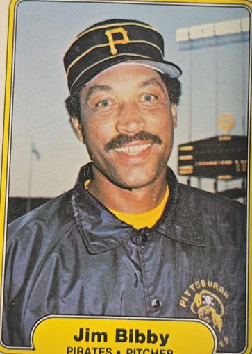 1982 Fleer #478 Jim Bibby — front