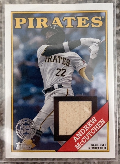 2023 Topps Update #88US-40 Andrew McCutchen 1988 Topps Baseball 35th Anniversary — front
