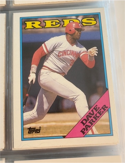 1988 Topps #315 Dave Parker — front