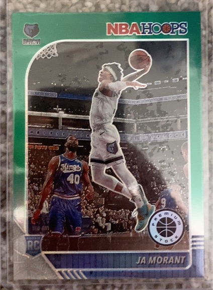 2019-20 Panini NBA Hoops Premium Stock #259 Ja Morant — front