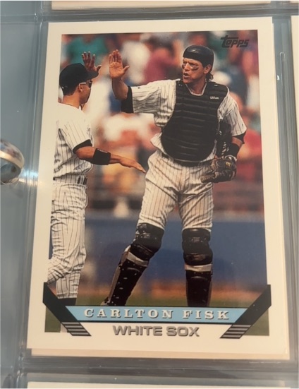 1993 Topps #230 Carlton Fisk — front