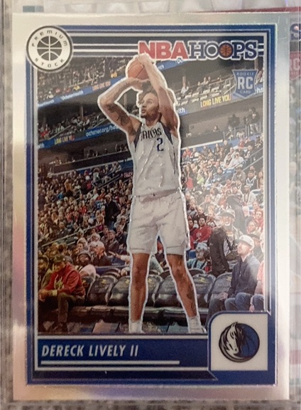 2023-24 Panini Hoops Premium Stock #253 Dereck Lively II — front