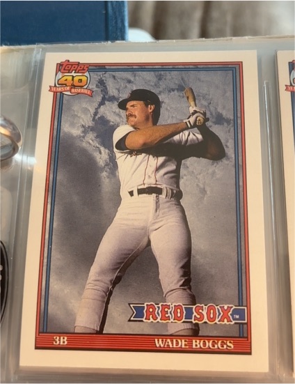 1991 Topps #450 Wade Boggs — front