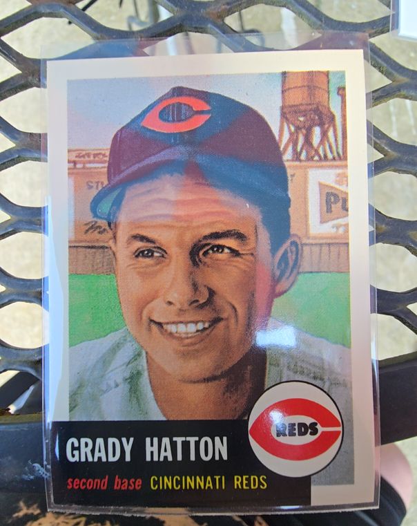 1991 Topps Archives 1953 #45 Grady Hatton Cincinnati Reds — front