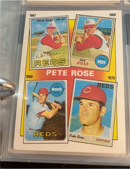 1986 Topps #3 The Pete Rose Years: 1967-1970 — front