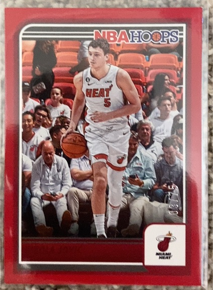 2023-24 Panini NBA Hoops #156 Nikola Jovic — front