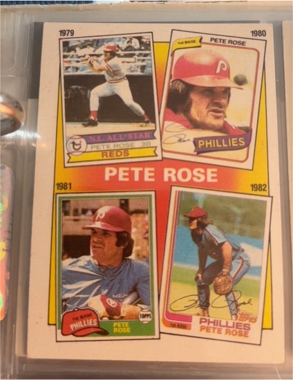 1986 Topps #6 The Pete Rose Years: 1979-1982 — front