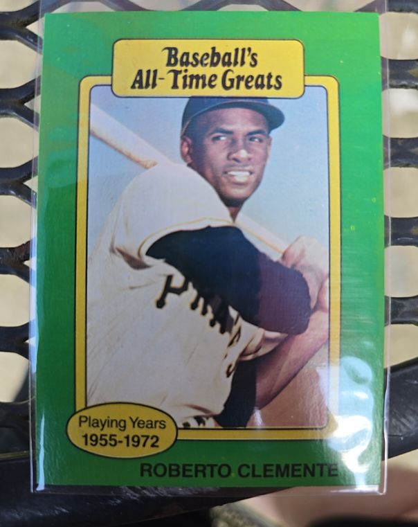 1987 Hygrade Baseball's All-Time Greats #Nno Roberto Clemente — front