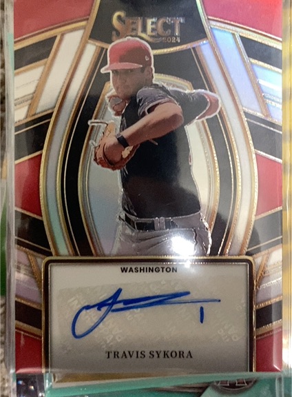 2024 Panini Select #SS-TS Travis Sykora — front
