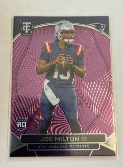 2024 Panini Totally Certified #144 Joe Milton III — front