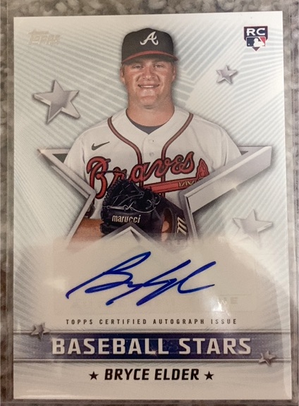 2022 Topps Baseball Stars #BSA-BE Bryce Elder — front