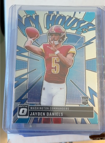 2024 Donruss Optic #9 Jayden Daniels My House! — front