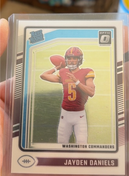 2024 Donruss Optic #248 Jayden Daniels — front