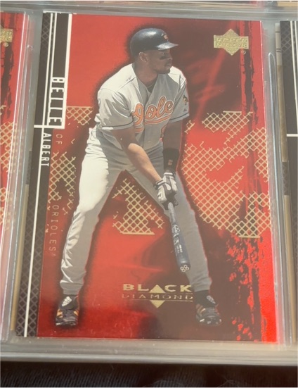 2000 Upper Deck Black Diamond Rookie Edition #19 Albert Belle — front