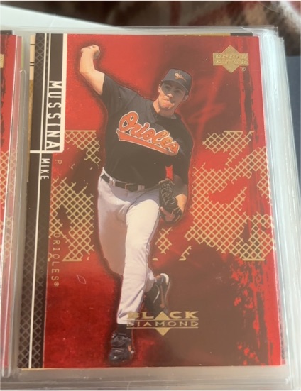 2000 Upper Deck Black Diamond Rookie Edition #20 Mike Mussina — front