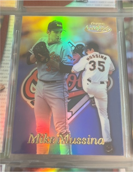 1999 Topps Gold Label Class 1 #49 Mike Mussina — front