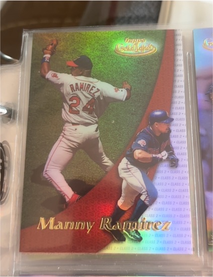 2000 Topps Gold Label Class 2 #86 Manny Ramirez — front
