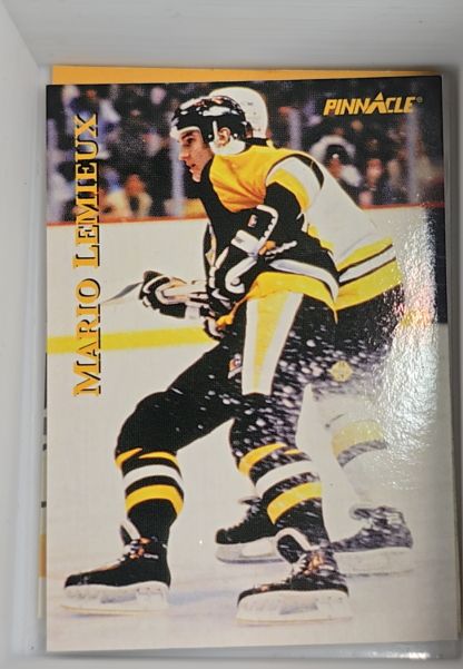 1997-98 Pinnacle Giant Eagle Mario's Moments #1 Mario Lemieux — front