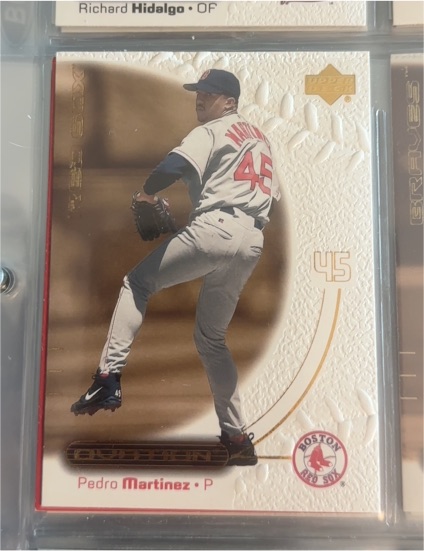 2001 Upper Deck Ovation #19 Pedro Martinez — front