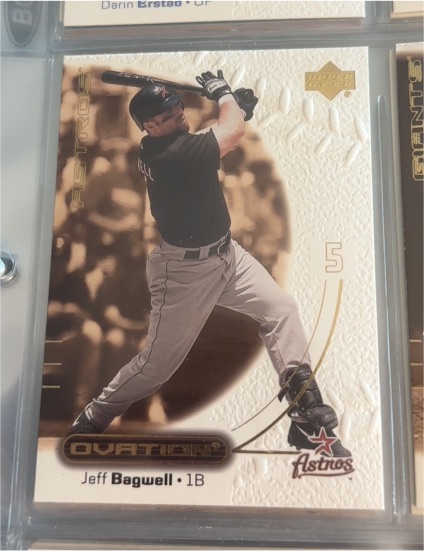 2001 Upper Deck Ovation #28 Jeff Bagwell — front