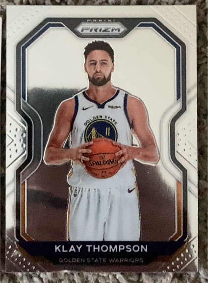 2020-21 Panini Prizm #87 Klay Thompson — front