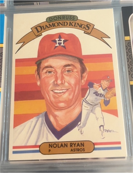 1982 Donruss Diamond Kings #13 Nolan Ryan — front