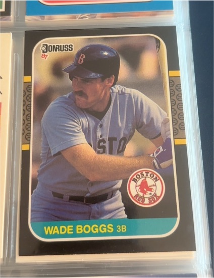 1987 Donruss #252 Wade Boggs — front
