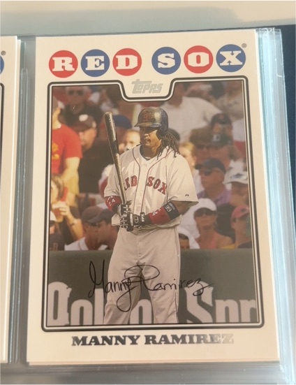 2008 Topps #200 Manny Ramirez — front