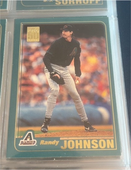 2001 Topps #75 Randy Johnson — front