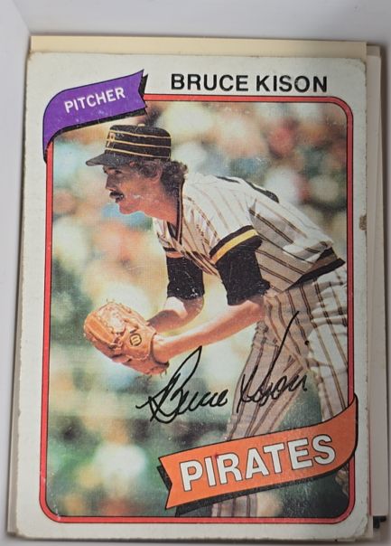 1980 Topps #28 Bruce Kison — front